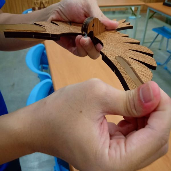 【現貨】卷木森活館【平衡老鷹】大展鴻圖 DIY 組裝 木製玩具 模型 動手做 兒童玩具 益智 科學玩具 桌遊 畢業禮物 