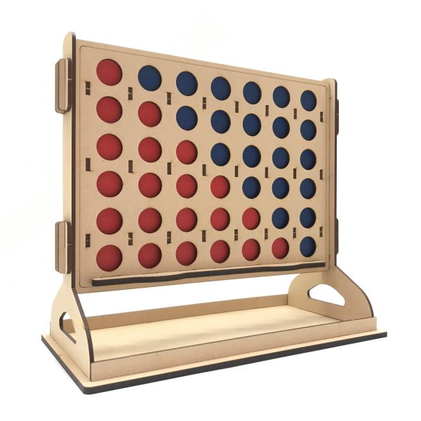 卷木 屏風式四子棋 