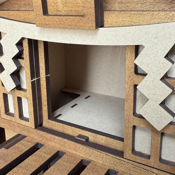 巨大化 | 神社存錢筒 公仔擺件 