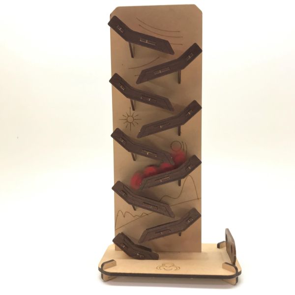 【全館現貨】卷木森活館【溜滑梯打擊樂】DIY 組裝 木製玩具 模型 動手做 兒童玩具 