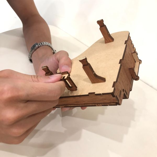 【全館現貨】卷木森活館【小鋼琴】DIY 組裝 木製玩具 模型 動手做 兒童玩具 辦公室 聖誕節 交換禮物 可愛 療癒 