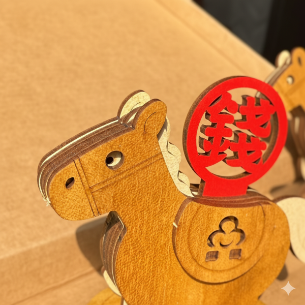 【馬年新品】馬上有置物座｜新年送禮首選｜可客製文字 名片架 送禮首選 年節禮物 伴手禮 客製化 木質 質感 辦公小物 