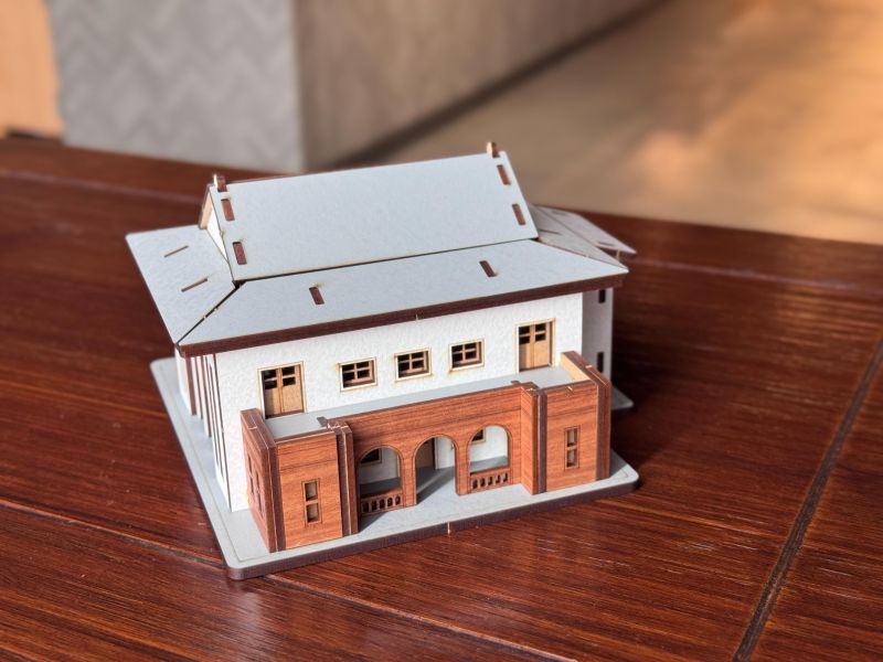 【現貨】收納盒 抽屜盒 木製收納 桌面收納 桌上小物 收納 文創禮品 創意置物盒 鹿港 公會堂 辦公室 