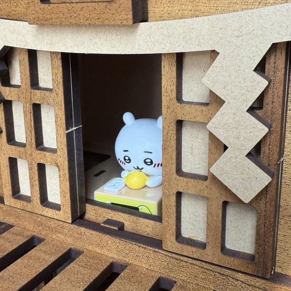 巨大化 | 神社存錢筒 公仔擺件 