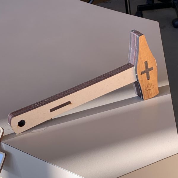 現貨 槌子 木槌 工具槌 肩頸按摩神器 打小人 搞笑 交換禮物 木質 聖誕節 