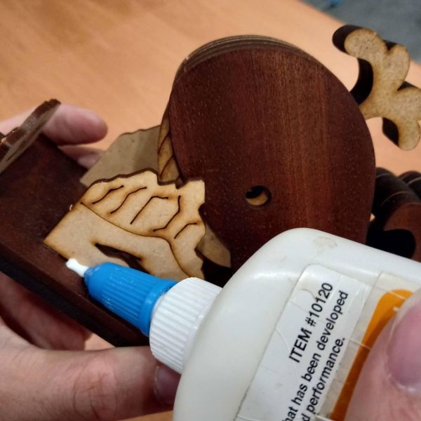 現貨【鯊魚/章魚/鯨魚 手機架】DIY 組裝 木製玩具 模型 動手做 手機架 聖誕節 交換禮物 可愛 療癒 