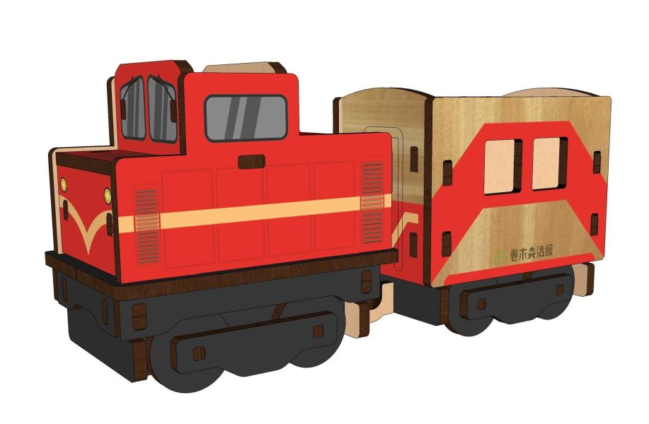 彰化 扇形車站 小火車組｜古蹟｜模型｜組裝｜diy 