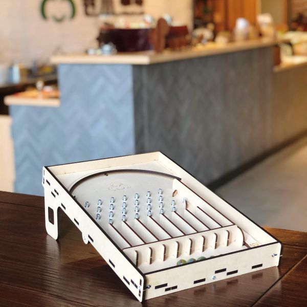 現貨【彈珠台】組裝 DIY 材料包 彈珠檯 木製玩具 動手做 夜市 彈珠台 玩具 兒童 新年禮物 過年 手作 童玩 春節 