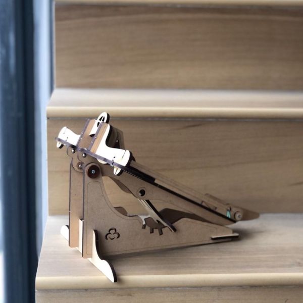 【全館現貨】卷木森活館【老鷹彈弓】DIY 組裝 木製玩具 模型 動手做 兒童玩具 玩具槍 