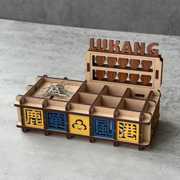 鹿港風華__甕牆 筆筒 