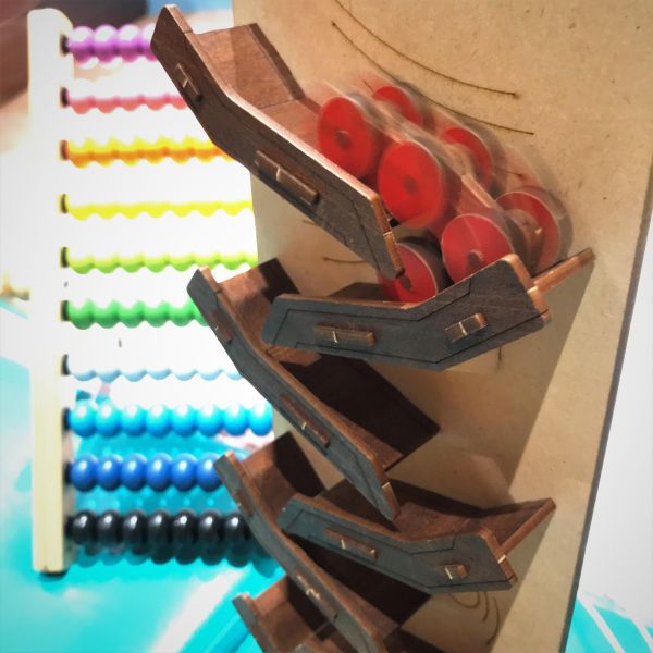 【全館現貨】卷木森活館【溜滑梯打擊樂】DIY 組裝 木製玩具 模型 動手做 兒童玩具 