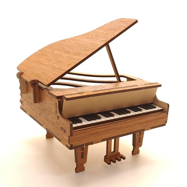 【全館現貨】卷木森活館【小鋼琴】DIY 組裝 木製玩具 模型 動手做 兒童玩具 辦公室 聖誕節 交換禮物 可愛 療癒 