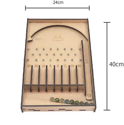 現貨【彈珠台】組裝 DIY 材料包 彈珠檯 木製玩具 動手做 夜市 彈珠台 玩具 兒童 新年禮物 過年 手作 童玩 春節 