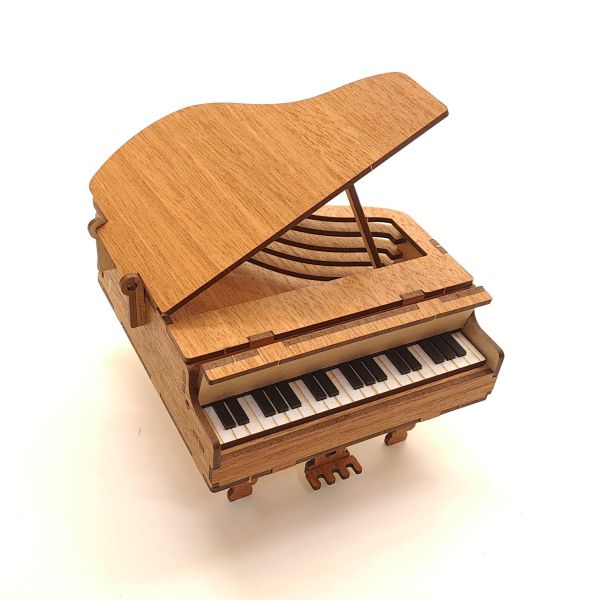 【全館現貨】卷木森活館【小鋼琴】DIY 組裝 木製玩具 模型 動手做 兒童玩具 辦公室 聖誕節 交換禮物 可愛 療癒 