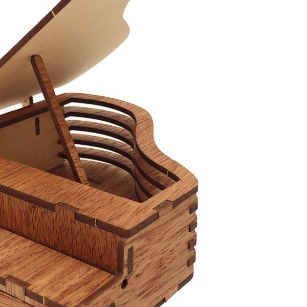 【全館現貨】卷木森活館【小鋼琴】DIY 組裝 木製玩具 模型 動手做 兒童玩具 辦公室 聖誕節 交換禮物 可愛 療癒 