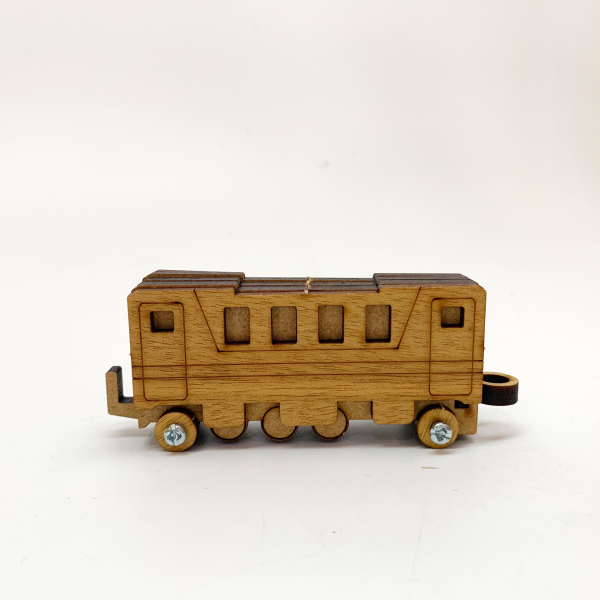 【全館現貨】卷木森活館【小火車】手作 DIY 組裝 木製玩具 動手做 交通工具 模型 玩具車 火車 