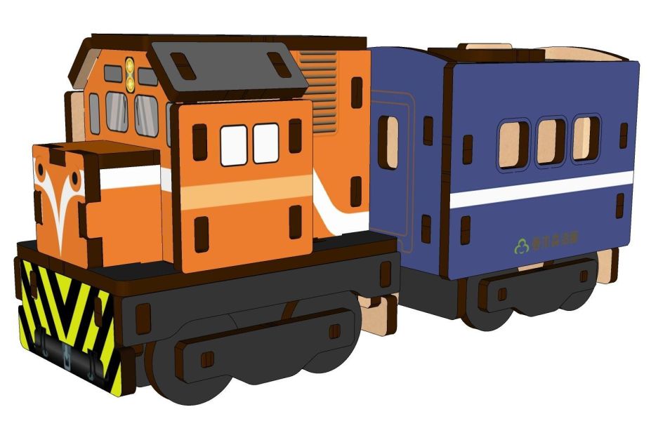 彰化 扇形車站 小火車組｜古蹟｜模型｜組裝｜diy 