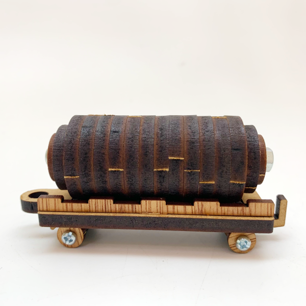 【全館現貨】卷木森活館【小火車】手作 DIY 組裝 木製玩具 動手做 交通工具 模型 玩具車 火車 