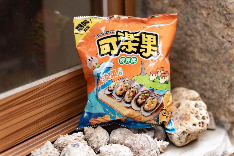 來自馬祖大海的味道︱淡菜可樂果 馬祖淡菜可樂果,馬祖限定伴手禮,在地食材零食,淡菜口味零嘴,馬祖必買美食,綠色永續商品,低碳在地特產