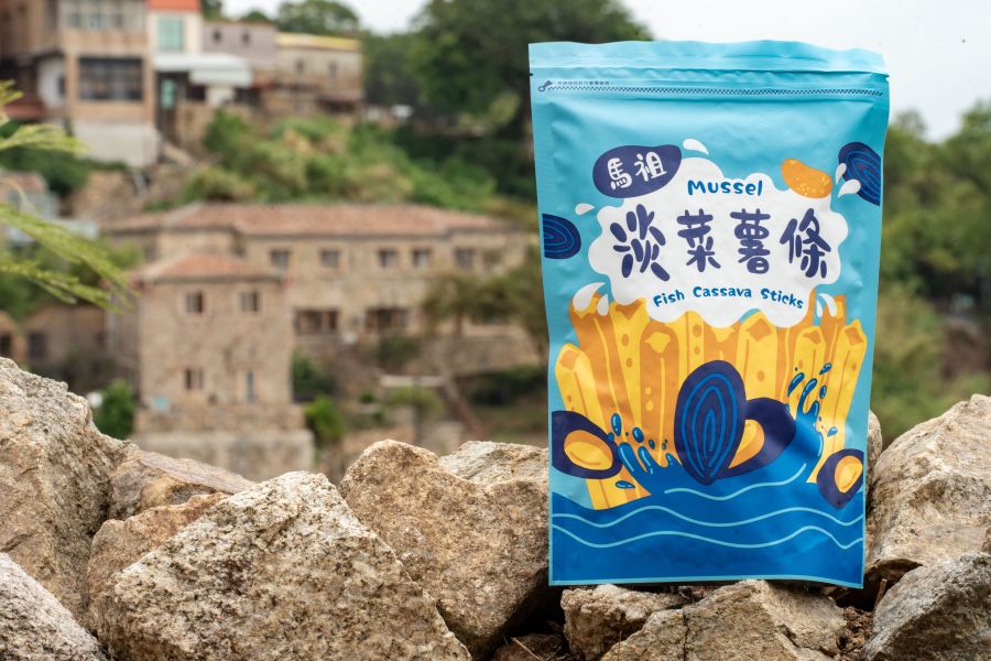 來自馬祖大海的味道︱淡菜薯條 馬祖淡菜薯條,馬祖伴手禮推薦,淡菜口味零食,在地食材零嘴,低碳綠色商品,馬祖特色美食,Fish Cassava Sticks