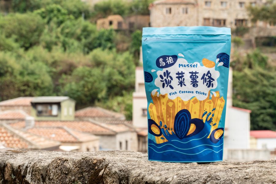 來自馬祖大海的味道︱淡菜薯條 馬祖淡菜薯條,馬祖伴手禮推薦,淡菜口味零食,在地食材零嘴,低碳綠色商品,馬祖特色美食,Fish Cassava Sticks