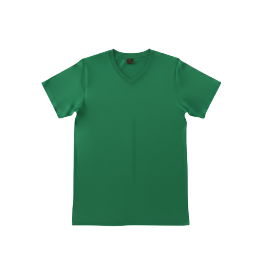 【V領】素T - 森林色系 純棉素T、素色T恤、100%純棉T恤、基本款T恤、純棉短袖、百搭T恤、情侶素T、素T推薦