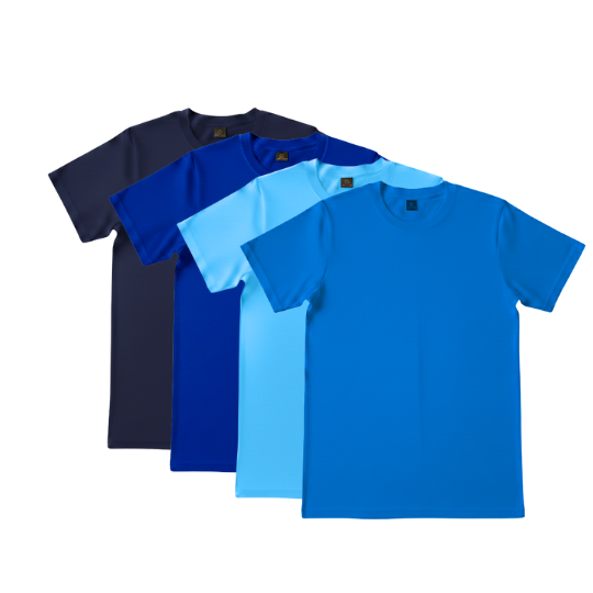 【圓領】素T - 海洋色系 圓領素T, 素面T恤, 17色, 大尺碼, 5XL, 短袖T恤, 百搭, 純棉, 親子裝, 團體服, 素T推薦, 基礎款, XS-5XL