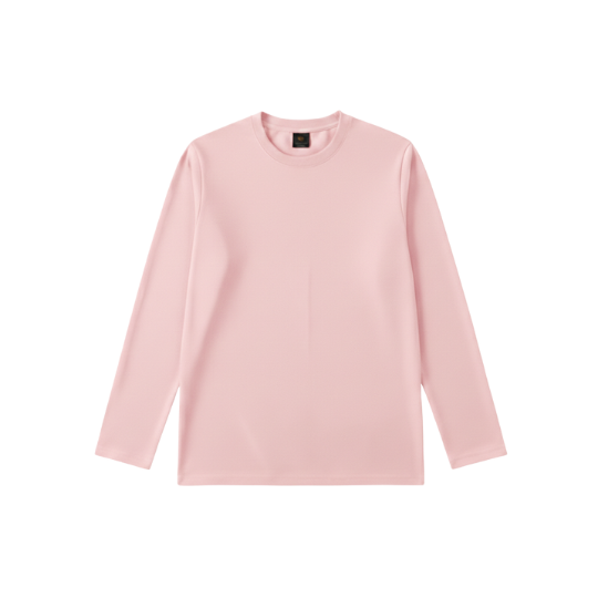 【圓領】長袖素T - 溫暖色系 純棉素T、素色T恤、100%純棉T恤、基本款T恤、純棉短袖、百搭T恤、情侶素T、素T推薦