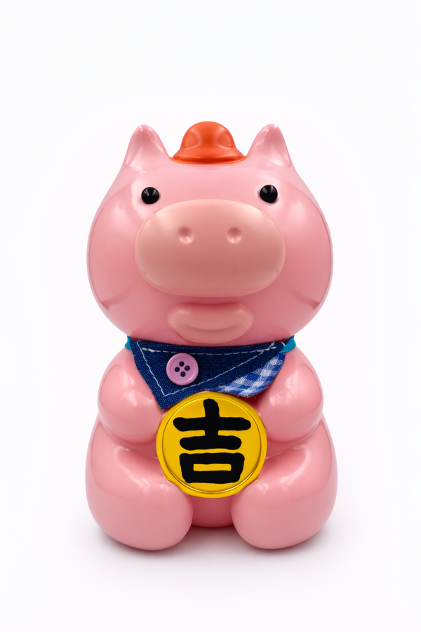 厚嘴小錢罌－小桔｜Have a good night 厚嘴小錢罌, 小桔, Have a good night, 香港設計玩具, 原創 Sofubi, 存錢罐, 療癒系玩具, 設計師公仔, 藝術玩具收藏, 可愛擺飾