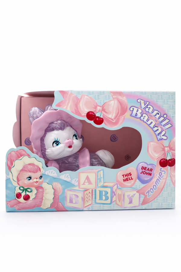 Vanill Banny – Zoomies Vinyl Toy Cherry Edition Ms LUTRA
Vanill Banny
Zoomies
ms_lutra
軟膠公仔
Vinyl Toy
日本設計師公仔
藝術玩具收藏
日系角色公仔
櫻桃元素公仔
限定盒裝公仔