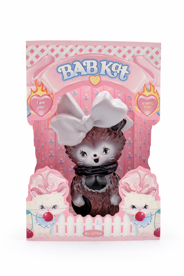 BABKat Vinyl Toy – Cherry Heart Edition Ms LUTRA
BABKat
ms_lutra
軟膠公仔
Vinyl Toy
藝術玩具收藏
日本設計師公仔
日系暗黑可愛
角色公仔
限量公仔