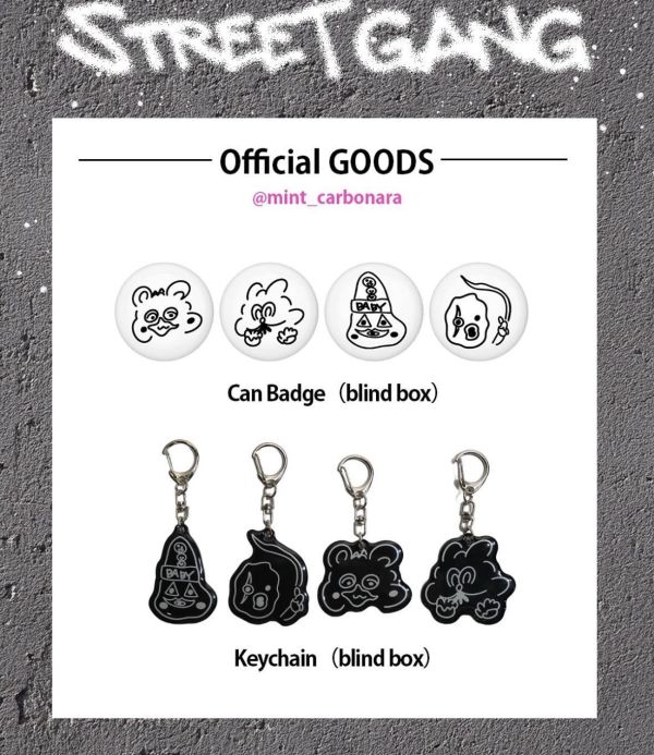 A.M.F x STREE GANG展場限定周邊商品 商品 SEO 關鍵字
mint carbonara
A.M.F
日本玩具設計師
街頭玩具
原創角色
sofubi 文化