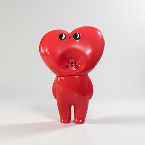 杜波淇｜心心頭 公仔 心心頭、公仔、愛心公仔、設計師玩具、潮流玩具、藝術玩具、收藏玩具、桌上擺飾、療癒公仔、透明公仔、夜光公仔、送禮推薦