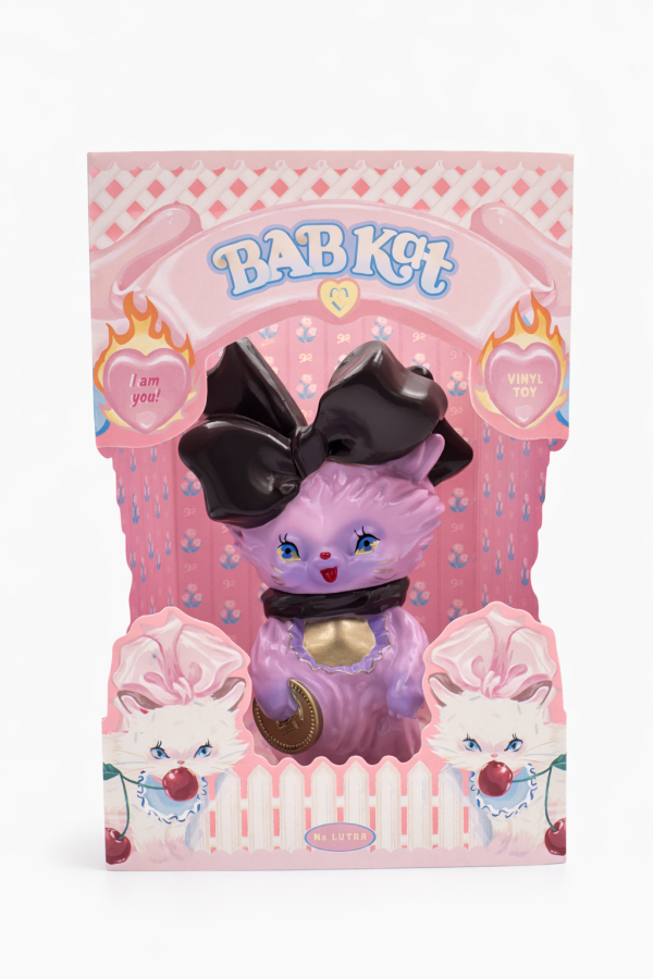 BABKat Vinyl Toy – Cherry Heart Edition Ms LUTRA
BABKat
ms_lutra
軟膠公仔
Vinyl Toy
藝術玩具收藏
日本設計師公仔
日系暗黑可愛
角色公仔
限量公仔