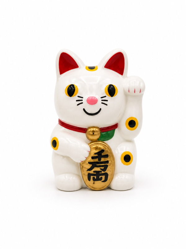 放空招財貓｜早上別哭 Don’t Cry In The Morning, DCITM, 放空招財貓, Daydream Lucky Cat, Lucky Cat, 招財貓, 香港設計玩具, 香港 Art Toy, Designer Toy, Sofubi, Original Toy, 潮流玩具, 公仔收藏, 招財擺飾, 軟膠玩具, Space3