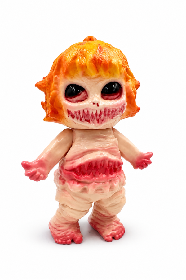 饅頭Manju | Yummy Yummy sofubi Manju, Manju 饅頭, manjuuuartwork, Yummy Yumm, Yummy Yumm Sofubi, Sofubi, 軟膠玩具, 怪誕女孩, 怪物女孩, 設計師玩具, 設計師公仔, Art Toy, Designer Toy, 暗黑可愛, 怪誕公仔, 日本設計師玩具, Space3
