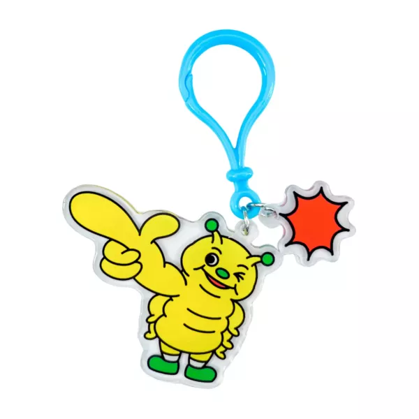 按鈕小夥伴｜不明生物俱樂部 按鈕小夥伴, 設計鑰匙扣, 角色小物, 插畫鑰匙圈, 創意吊飾, 選物小物, Creature Collectors Club, 不明生物俱樂部, 原創角色設計, 設計師小物, 禮物推薦