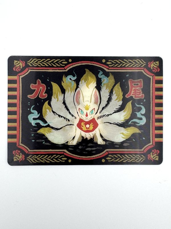 幻狐舍｜妖怪小卡系列 幻狐舍妖怪護符小卡系列,以日系妖怪與幻獸為主題,打造可收藏的護符小卡。每張卡片皆代表不同守護意象,適合收藏、交換或搭配護符商品使用,是喜愛妖怪文化與插畫風格不可錯過的系列。