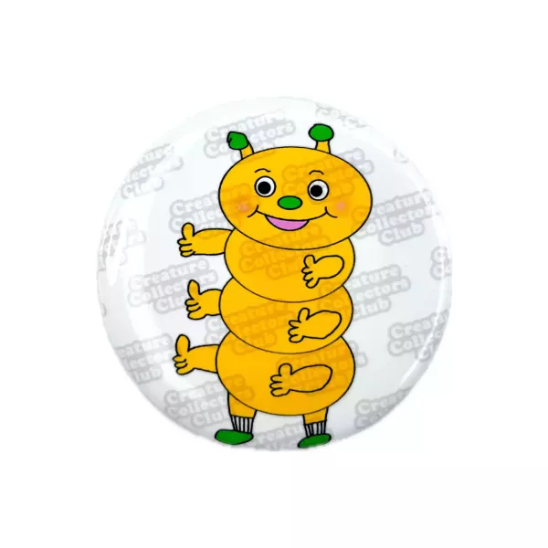 不明生物俱樂部｜角色插畫徽章 不明生物俱樂部, Creature Collectors Club, 插畫徽章, 角色徽章, 可愛徽章, 插畫周邊, 原創設計, 怪奇風格, 徽章收藏, 包包配件