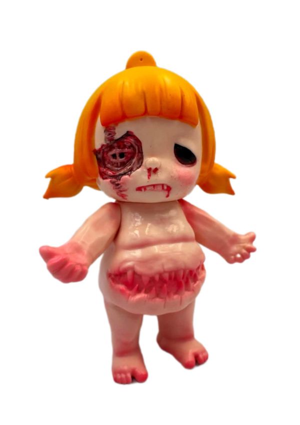 饅頭Manju | Yummy Yummy sofubi Manju, Manju 饅頭, manjuuuartwork, Yummy Yumm, Yummy Yumm Sofubi, Sofubi, 軟膠玩具, 怪誕女孩, 怪物女孩, 設計師玩具, 設計師公仔, Art Toy, Designer Toy, 暗黑可愛, 怪誕公仔, 日本設計師玩具, Space3