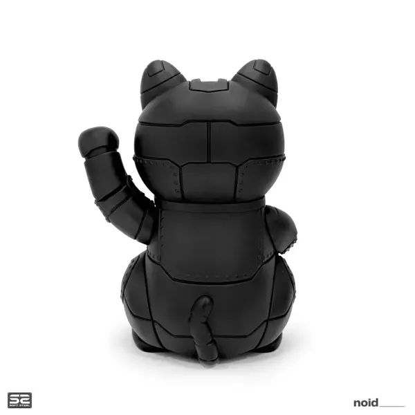 noid｜機械招き猫 Black Edition noid, noid design, 機械招き猫, 機械招財貓, 機械招き猫 Black Edition, Mecha Maneki Neko, Mecha Maneki Neko Black Edition, Black Edition, 黑色招財貓, 黑色公仔, 黑色系玩具, 招財貓, 招き猫, Maneki Neko, 招財貓公仔, 機械貓, 機械公仔, 設計師玩具, 藝術玩具, 潮流玩具,
