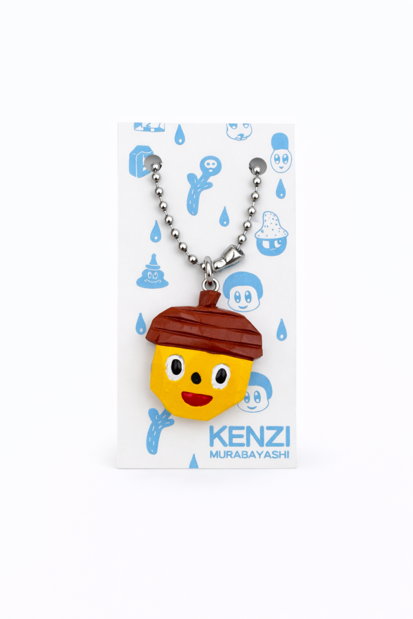 木雕鑰匙圈｜KENZI Kenzi Murabayashi, 鑰匙圈, 角色鑰匙圈, 頭像吊飾, 木雕鑰匙圈, 幾何角色, low poly toy, 設計師玩具, art toy 日本, 包包吊飾, 收藏配件, 可愛鑰匙圈, 創作角色