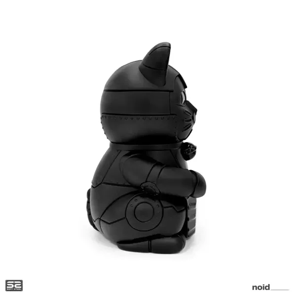 noid｜機械招き猫 Black Edition noid, noid design, 機械招き猫, 機械招財貓, 機械招き猫 Black Edition, Mecha Maneki Neko, Mecha Maneki Neko Black Edition, Black Edition, 黑色招財貓, 黑色公仔, 黑色系玩具, 招財貓, 招き猫, Maneki Neko, 招財貓公仔, 機械貓, 機械公仔, 設計師玩具, 藝術玩具, 潮流玩具,