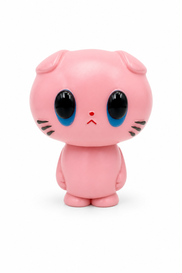 flune芙露內貓咪｜粉色 台灣限定 Flune Shop, フルネ, 芙露內貓咪, フルネネコ, Charmy Chan, 日本設計玩具, 日本藝術玩具, Designer Toy, Art Toy, 台灣限定, 茄芷袋, 小籠包公仔, 貓咪公仔, 日本收藏玩具, 軟膠玩具, Sofubi, 台日聯名, 限定公仔, Flune Shop Taiwan Exclusive, Space3 Store