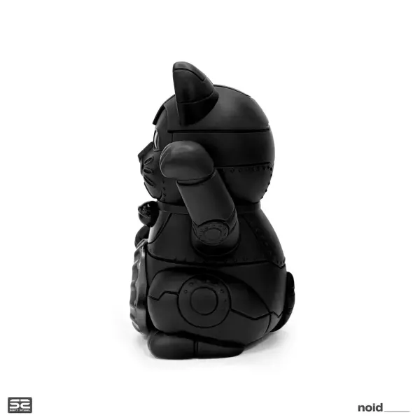 noid｜機械招き猫 Black Edition noid, noid design, 機械招き猫, 機械招財貓, 機械招き猫 Black Edition, Mecha Maneki Neko, Mecha Maneki Neko Black Edition, Black Edition, 黑色招財貓, 黑色公仔, 黑色系玩具, 招財貓, 招き猫, Maneki Neko, 招財貓公仔, 機械貓, 機械公仔, 設計師玩具, 藝術玩具, 潮流玩具,