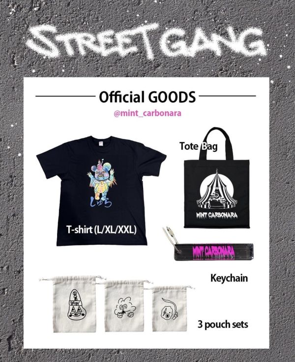 A.M.F x STREE GANG展場限定周邊商品 商品 SEO 關鍵字
mint carbonara
A.M.F
日本玩具設計師
街頭玩具
原創角色
sofubi 文化