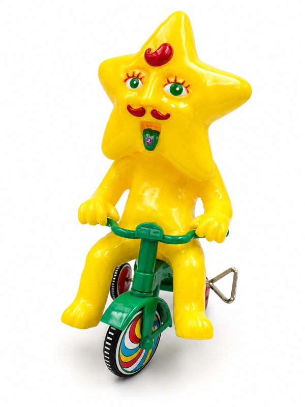 Ouch&Oops!!|STARMAN 三輪車覺醒號 STARMAN, STARMAN 三輪車覺醒號, Ouch & Oops, Ouch & Oops!!, sofubi, soft vinyl toy, art toy, designer toy, lowbrow art toy, street art toy, 星星公仔, 三輪車公仔, 潮流玩具, 藝術玩具, 軟膠公仔, 收藏玩具, vinyl toy, underground toy