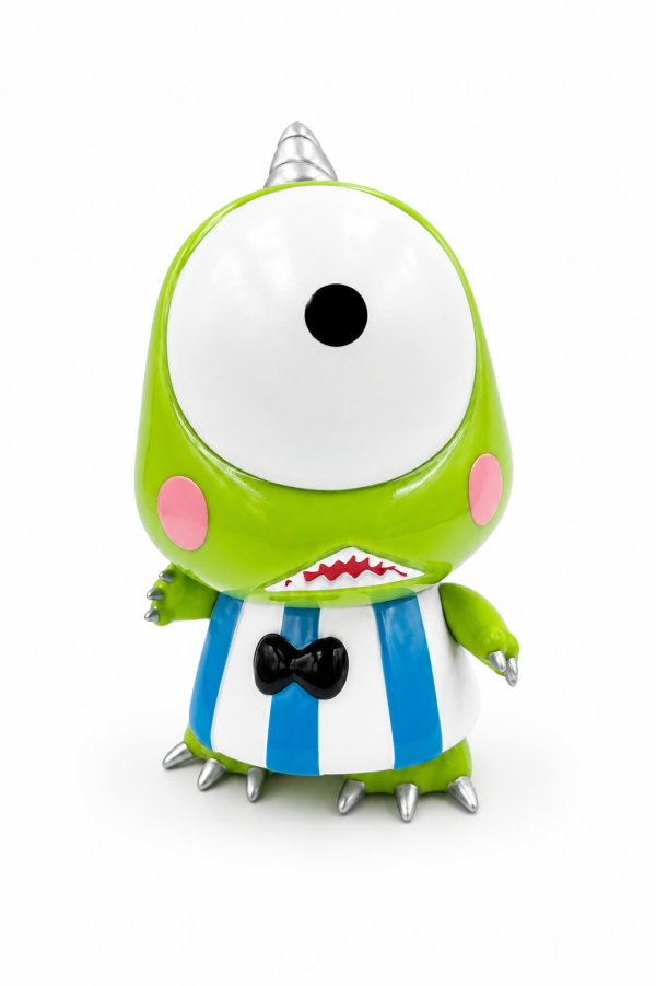 Super A Design｜單眼怪獸 Super A Design, Big Mouth Monster, 單眼怪獸, 大嘴怪獸, Super A, Sofubi, 軟膠玩具, 設計師玩具, Art Toy, Vinyl Toy, 原創角色, 怪獸公仔, 收藏公仔, 日本軟膠, 台灣設計師玩具, 限定配色, Space3 Gallery