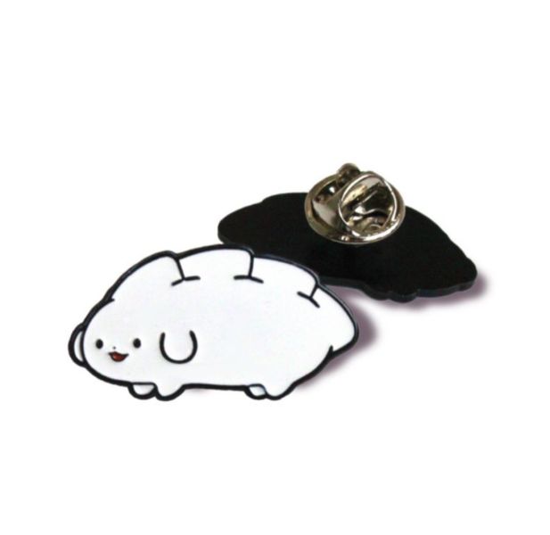 餃子のちゃおさん｜餃子造型療癒胸針 餃子胸針, 插畫胸針, 可愛別針, 日系小物, 療癒系配件, 包包別針, 外套胸針, 插畫周邊, 禮物推薦, 可愛飾品