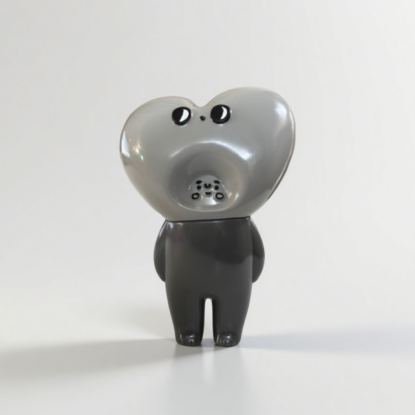 杜波淇｜心心頭 公仔 心心頭、公仔、愛心公仔、設計師玩具、潮流玩具、藝術玩具、收藏玩具、桌上擺飾、療癒公仔、透明公仔、夜光公仔、送禮推薦